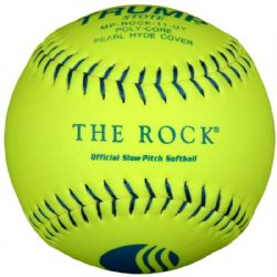 Trump® Rock 11" USSSA Classic W Composite Slowpitch Softballs (Dozen)-0