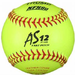 Trump® NFHS USA 12" 47/375 Fastpitch Leather Softballs (Dozen)-0
