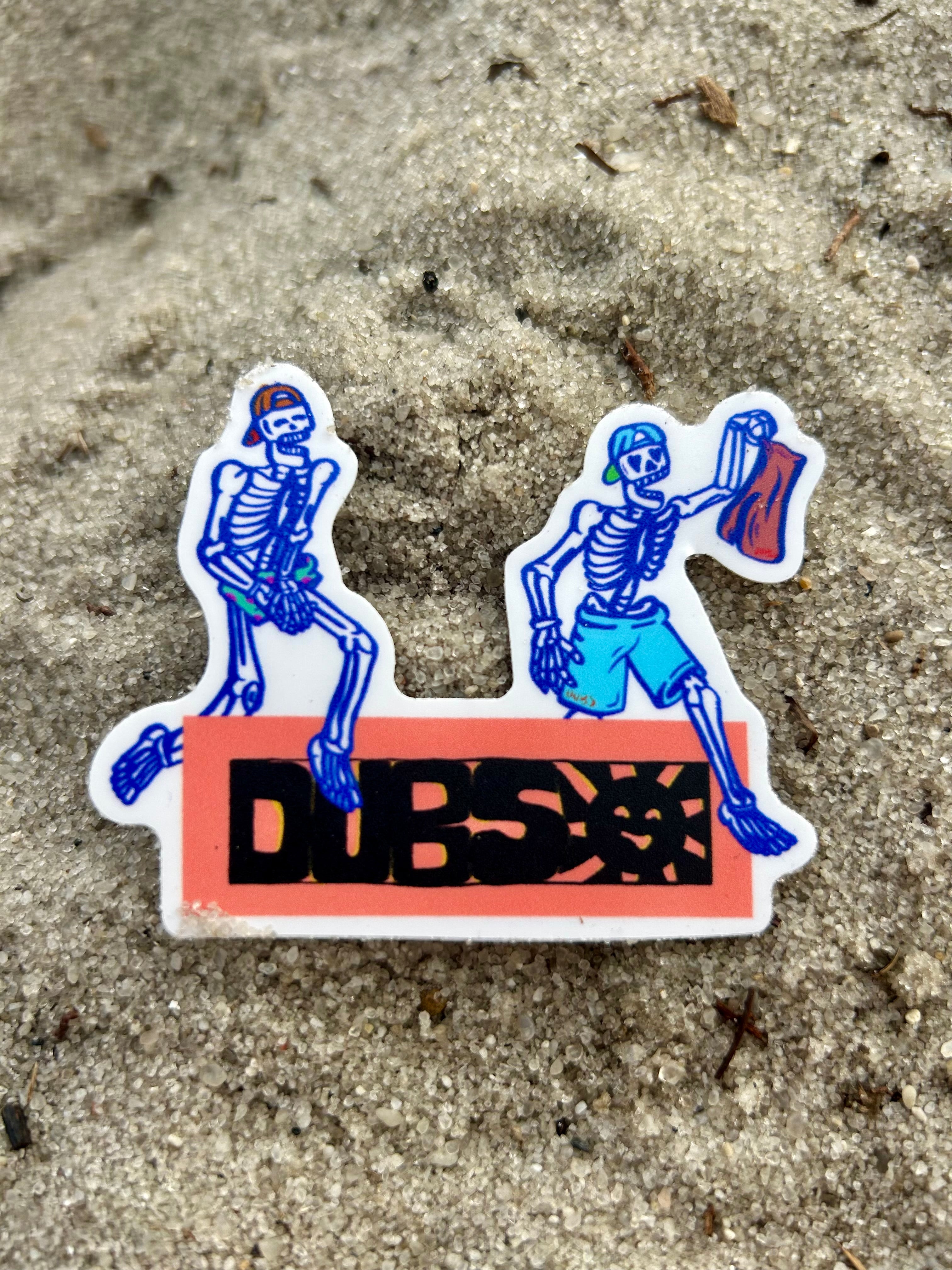 Take the DUBS & Run with It! Sticker-0