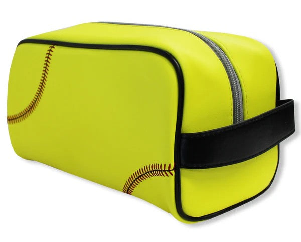 Softball Toiletry and Cosmetics Bag - Authentic Series