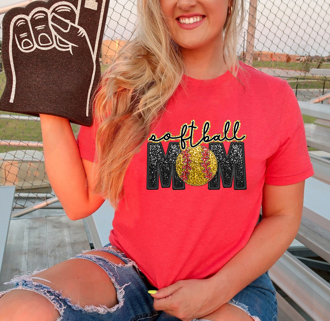Softball Mom Graphic Tee