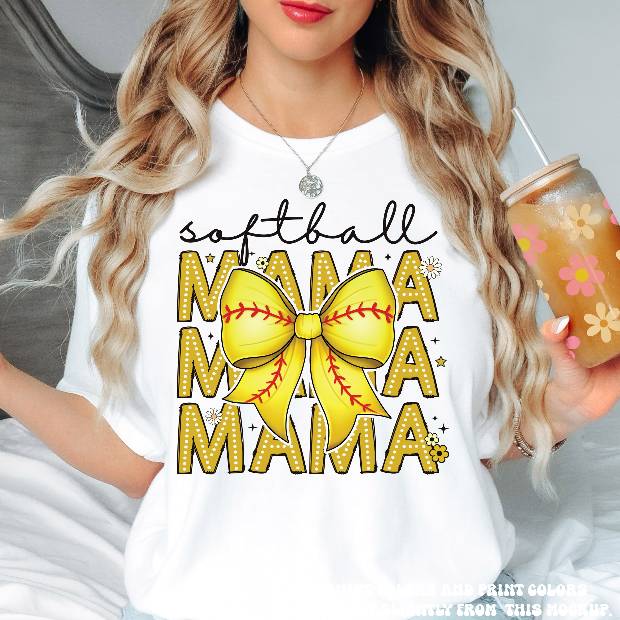 Softball Mama Tee - Printed On Comfort Colors