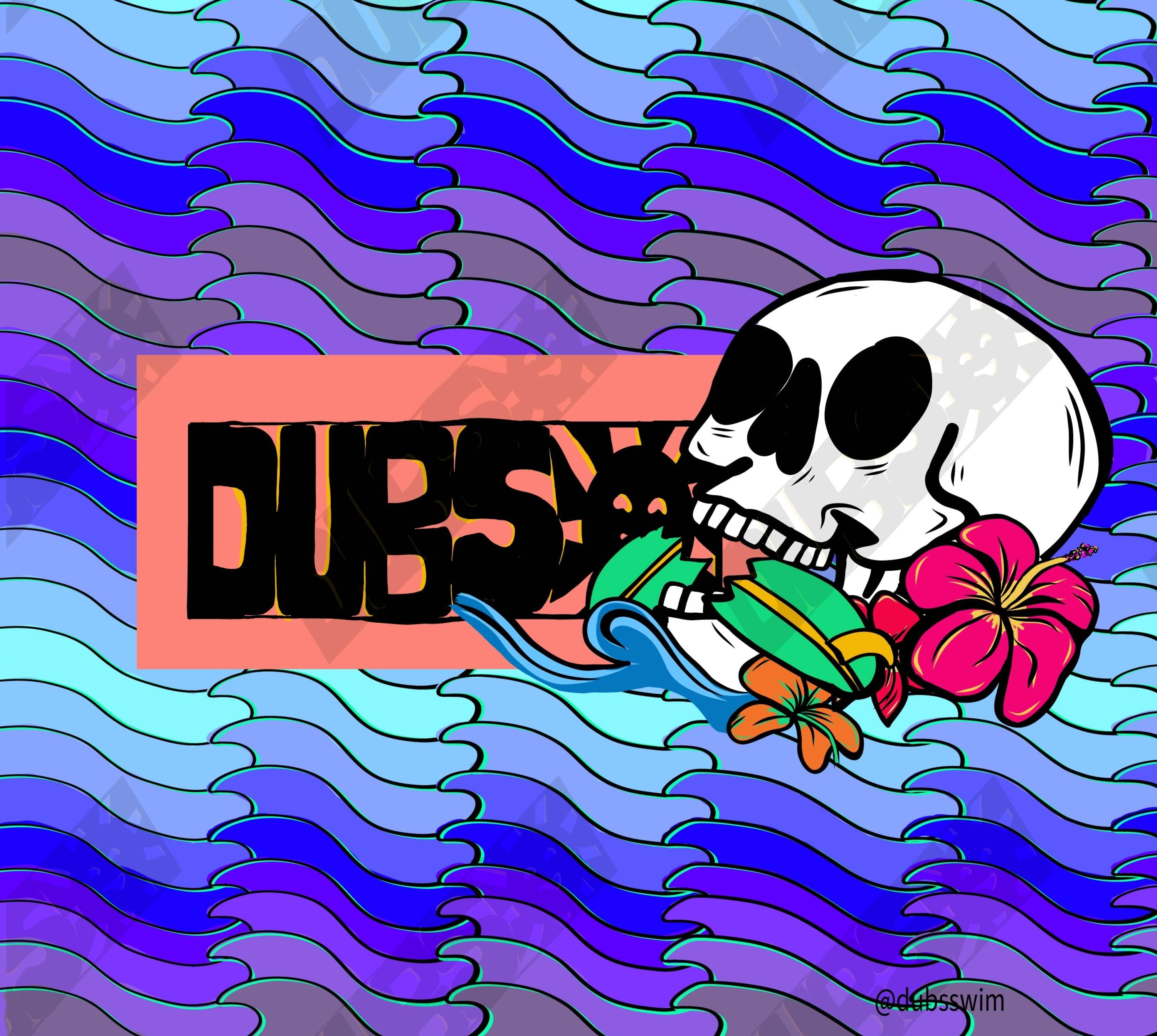DUBBY Waves Flag-1