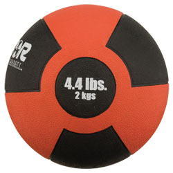 Reactor Rubber Medicine Ball (4.4 lb - Red)-0