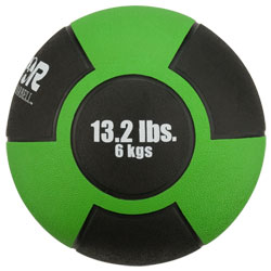 Reactor Rubber Medicine Ball (13.2 lb - Kelly Green)-0