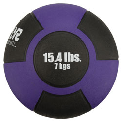 Reactor Rubber Medicine Ball (15.4 lb - Purple)-0