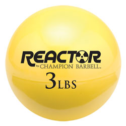 Hand Held Fitness Ball (3lb - Yellow)-0