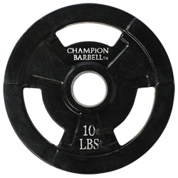 10lb. Olympic Rubber Coated Grip Plate-0