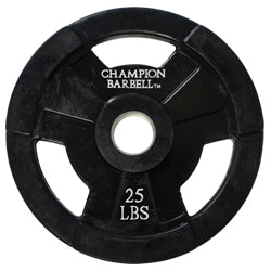 25lb. Olympic Rubber Coated Grip Plate-0