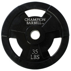 35lb. Olympic Rubber Coated Grip Plate-0