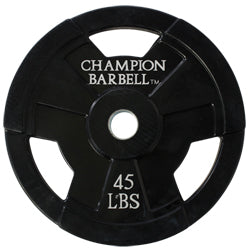 45lb. Olympic Rubber Coated Grip Plate-0