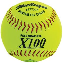 MacGregor®X52RE USA Slow Pitch 12 in. Softballs - Synthetic (Dozen)-0