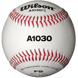 Wilson Practice Baseball - Flat Seam-0