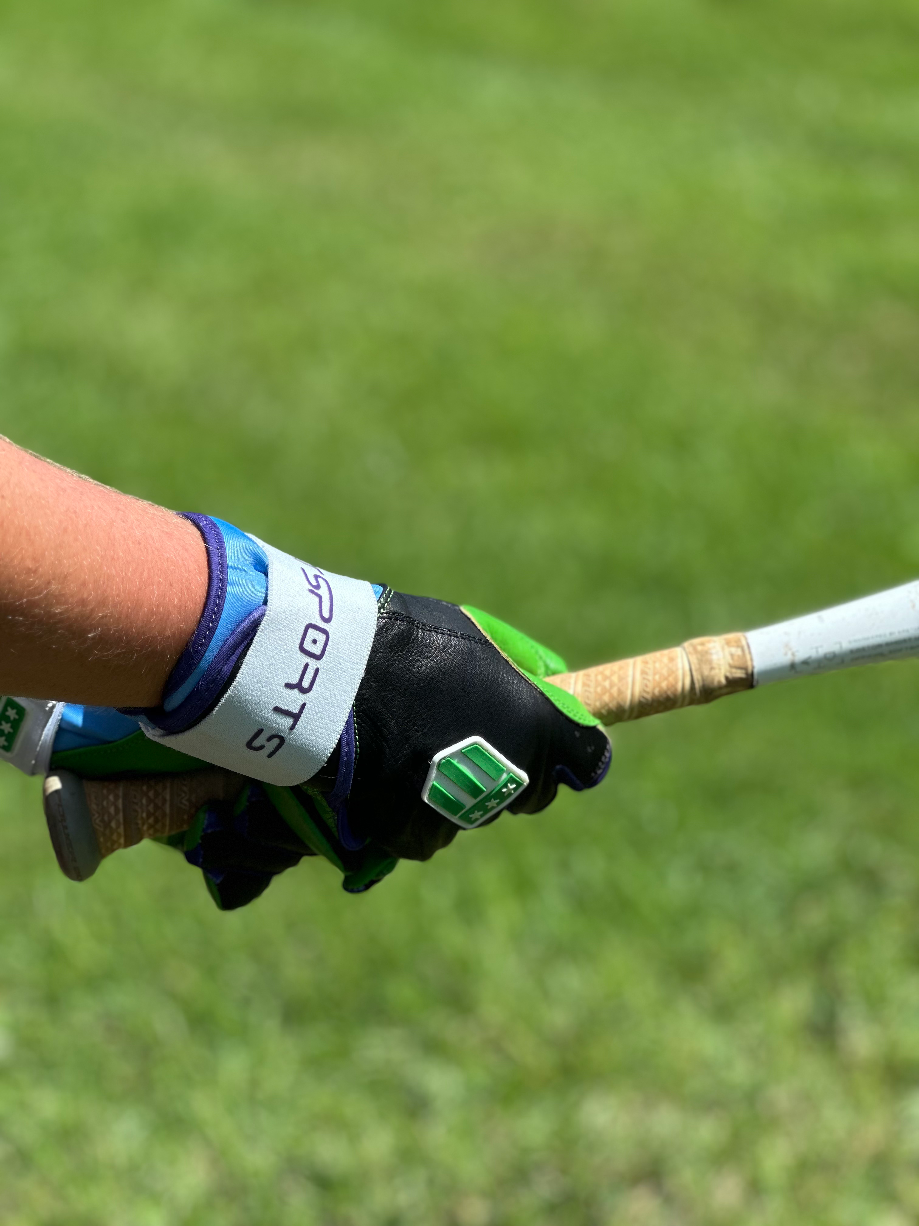 Tampa Bay City Long Cuff Black with Neon Green Palm-6