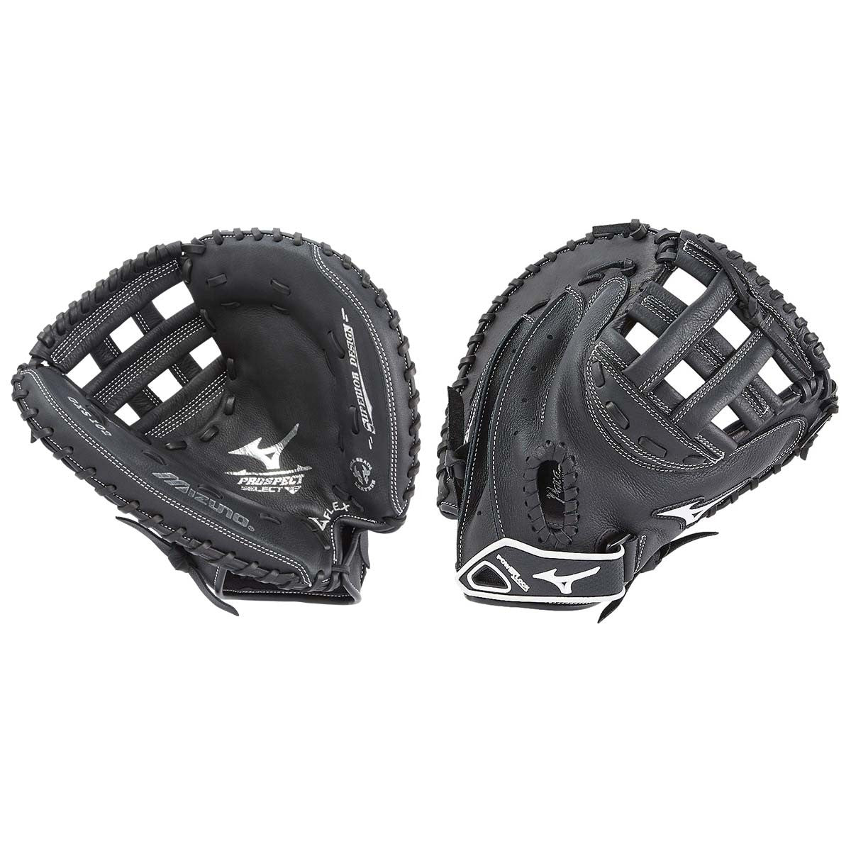Mizuno 32.5 Prospect Select Fastpitch Catcher's Mitt - Regular-0