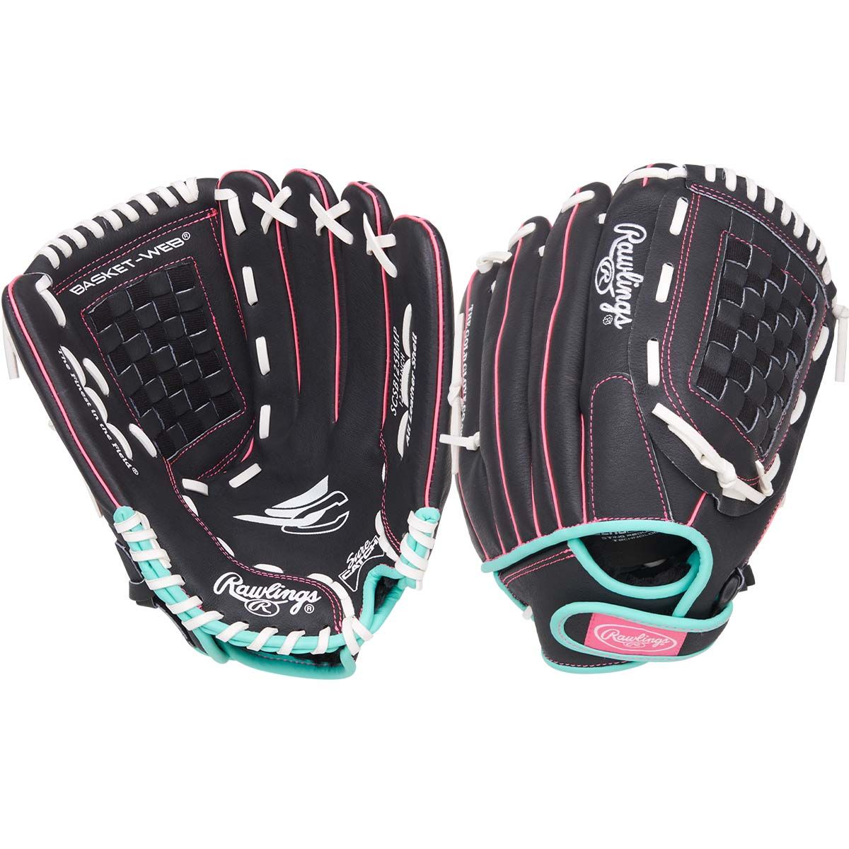 Rawlings 12.5 Youth Sure Catch Basket Web Fastpitch Softball Glove-0