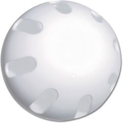 12 in. Plastic Curve Softball-0