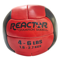 Reactor Medicine Ball (4-6 lb - Red)-0