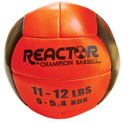 Reactor Medicine Ball (11-12 lb - Orange)-0