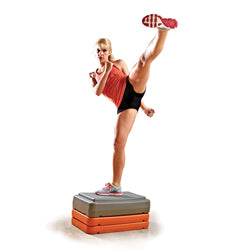 4 in. H Stackable Fitness Step - Orange (Single)-0