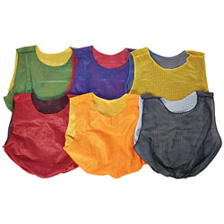Mesh Reversible Scrimmage Vests - Youth (Dozen)-0