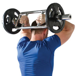 Champion Barbell Chrome Olympic-Style Tricep Bomber-0