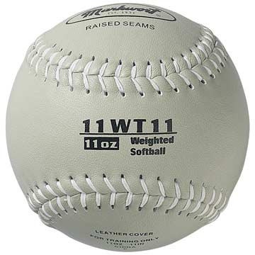 Weighted Leather 11 Softball-1