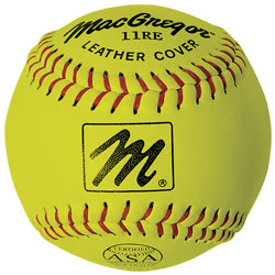 MacGregor®X44RE USA 11 in. Slow Pitch Softballs (Dozen)-0