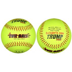 Trump® EVIL-USA 12" 44/375 Premium Leather Softballs (Dozen)-0