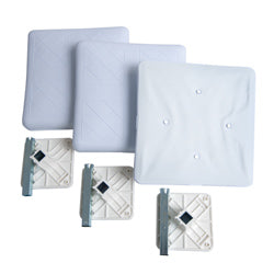 Mac Coll Bases w/Anchor & Plugs 3/Set-0