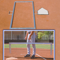 Foldable Batter's Box Template-3' x 6'-0