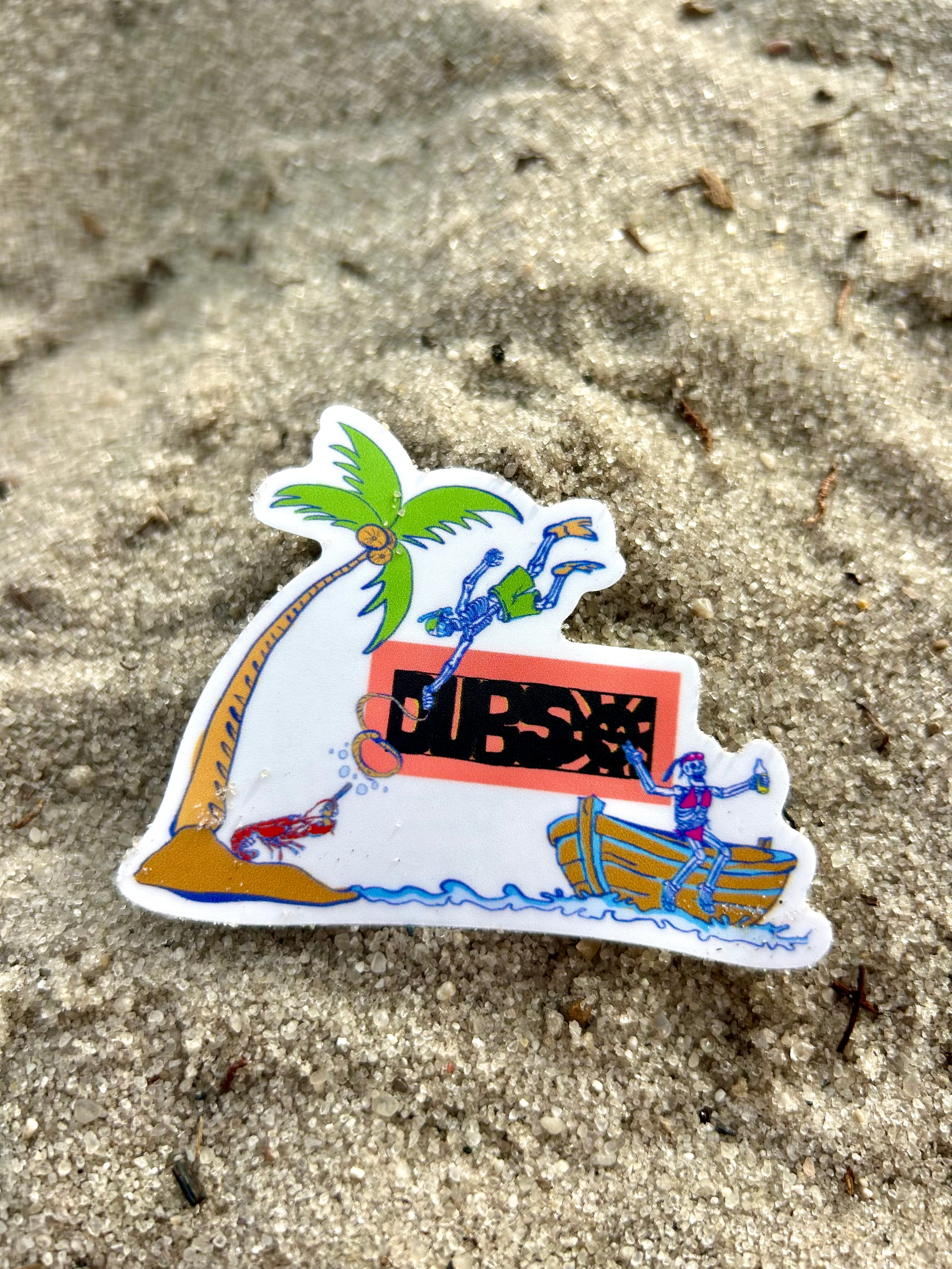 Lasso that Lobster Sticker-0