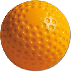 MacGregor® 9" Yellow Dimpled Baseball-0
