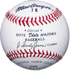 MacGregor® #78 Official Dixie Boys &amp; Majors Baseballs-0
