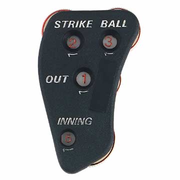 Umpire 4 Dial Plastic Plain No Logo Indicator - Bulk-0