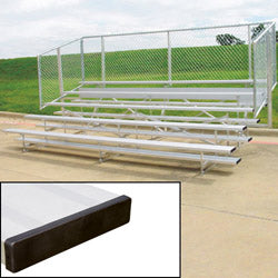 4 Row 15' Standard Bleacher (seats 40)-0