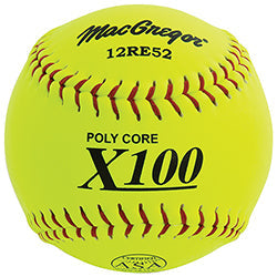 MacGregor®X52RE USA Slow Pitch 12 in. Softballs - Composite (Dozen)-0