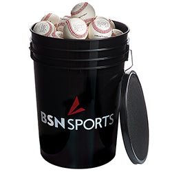 BSN SPORTS&trade; Bucket with 36 Mark 1&trade; Official League Baseballs-0