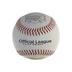 Mark 1 Official League Flat-Seam Baseballs (Dozen)-0