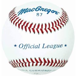 MacGregor®#87OL Official League Baseballs (Dozen)-0