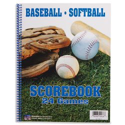 Baseball/Softball Side By Side Scorebook Oversized-0