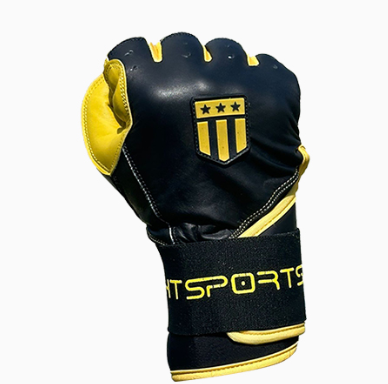 Long cuff Yellow and Black Stock-2