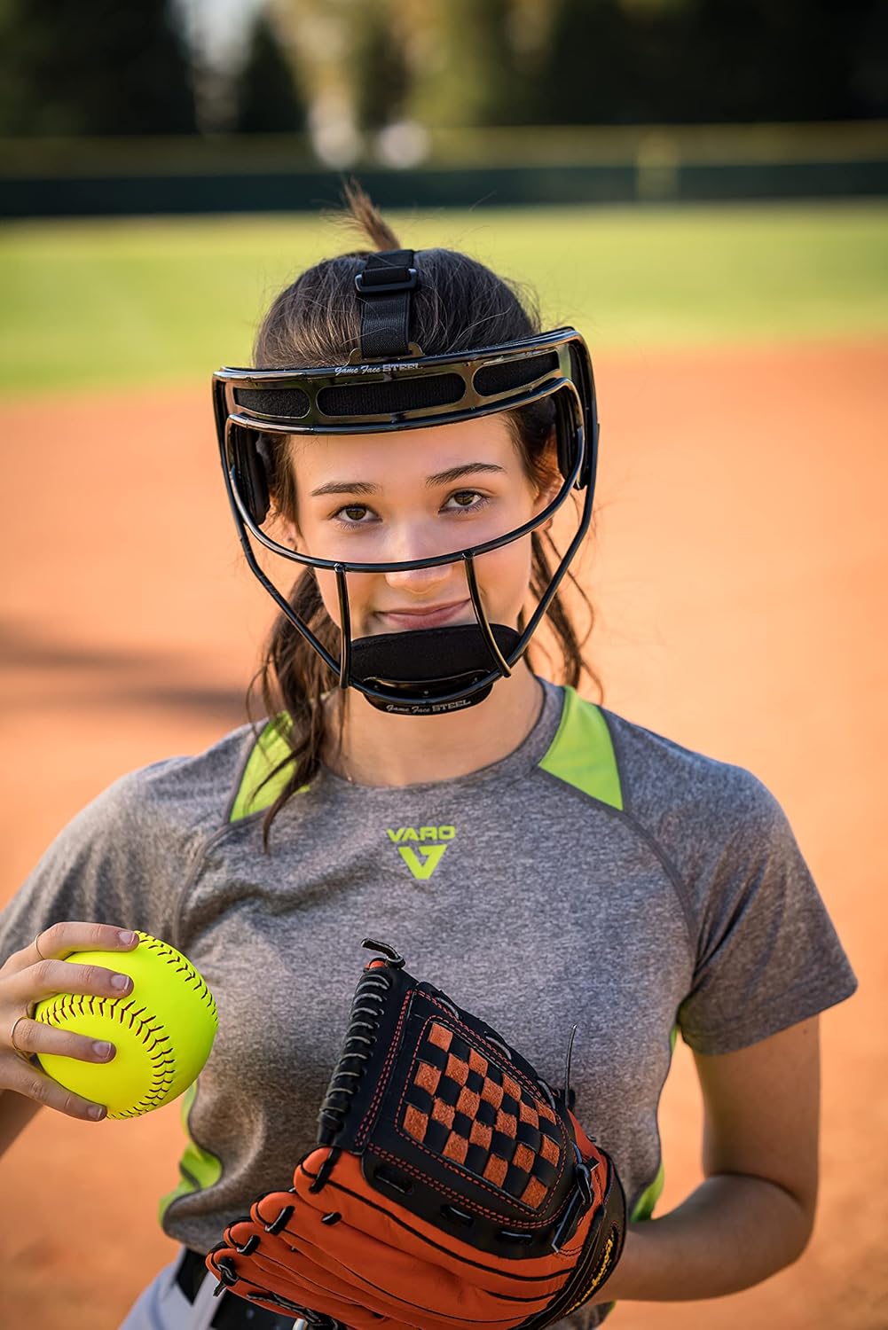 Game Face Steel Softball Mask-3