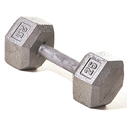 Hex Dumbbell w/ Straight Handle 25 lb-0