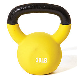 Champion Barbell Vinyl Coated Kettlebell (20lb)-0