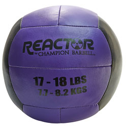 Reactor Medicine Ball (17-18 lb - Purple)-0